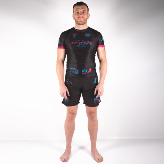 Pack BJJ No-Gi Homme Velha Boipeba – Rashguard + Short 2-en-1